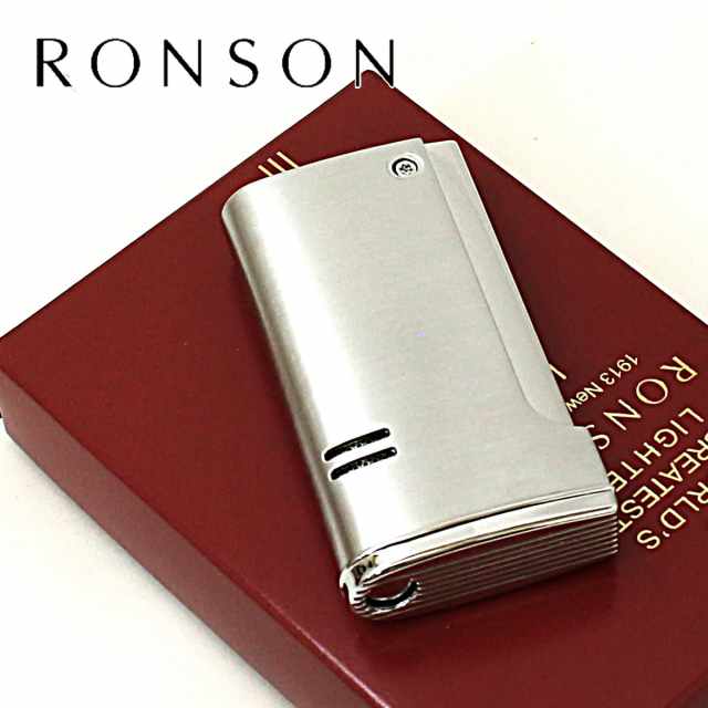 RONSON ロンソン ロンジェット クロームサテン ターボライター R29