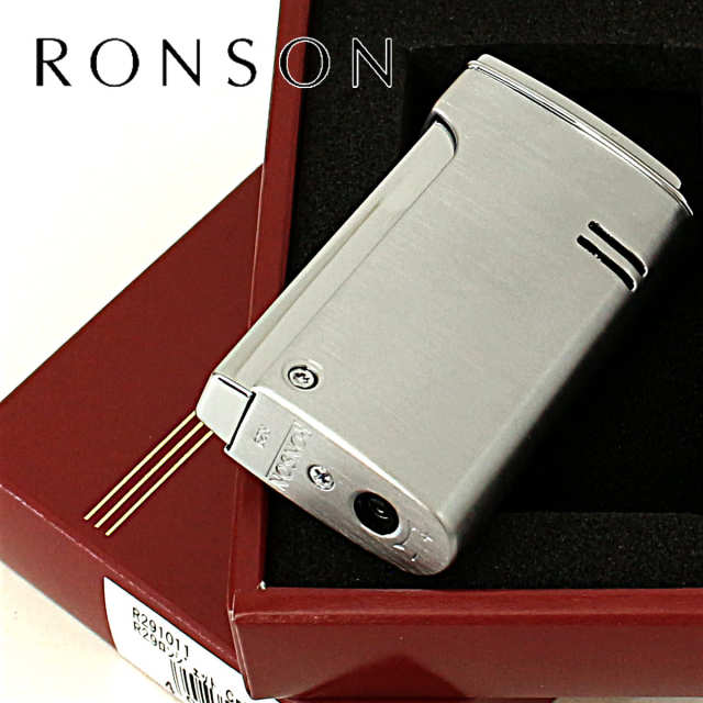 RONSON ロンソン ロンジェット クロームサテン ターボライター R29