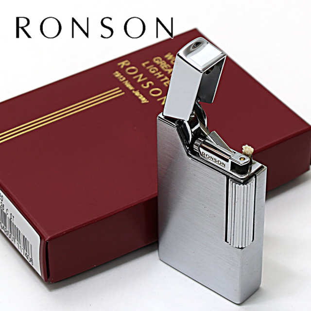 RONSON ロンソン ワーク26 クロームサテン フリントオイルライター R26