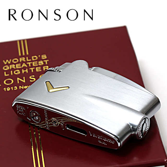RONSON ロンソン ヴァラフレーム ミニ クロームサテン フリント