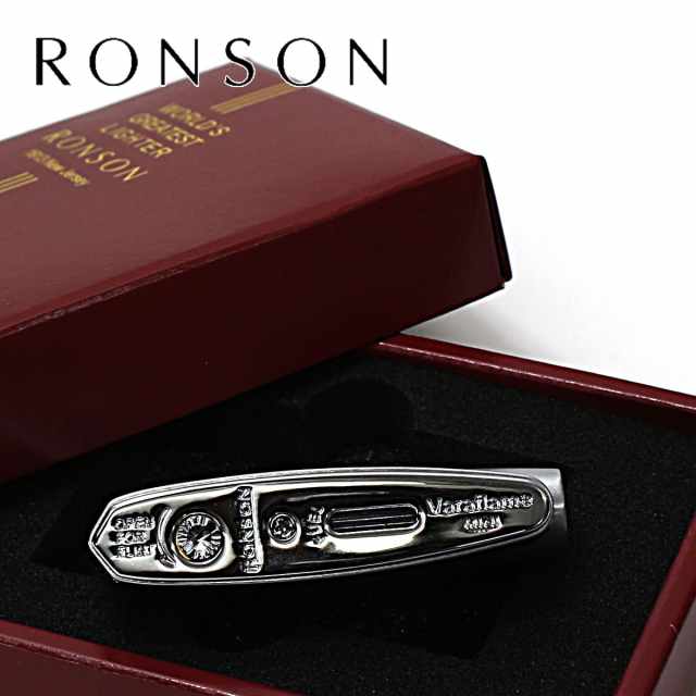 RONSON ロンソン ヴァラフレーム ミニ クロームサテン フリントガス RONSON ロンソン ヴァラフレーム ミニ クロームサテン フリントガス