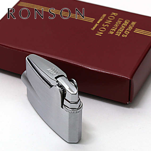RONSON ロンソン ヴァラフレーム ミニ クロームサテン フリント