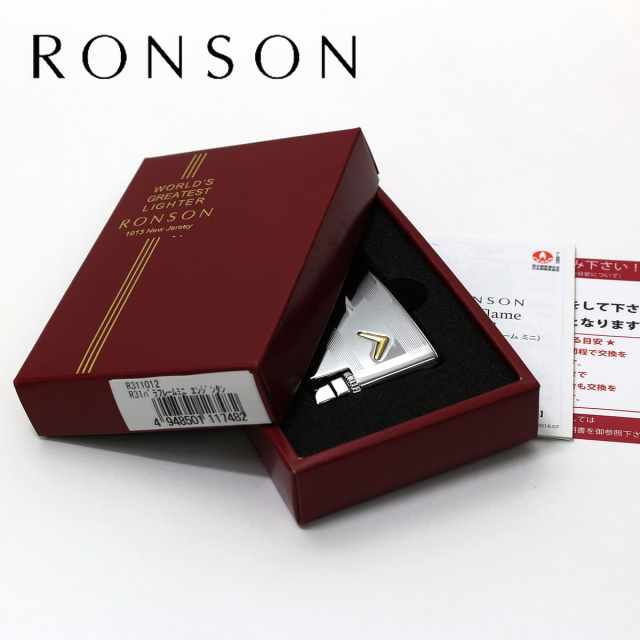 RONSON ロンソン ヴァラフレーム ミニ クロームエンジンタン