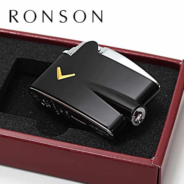 RONSON ロンソン ヴァラフレーム ミニ ブラック フリントガスライター