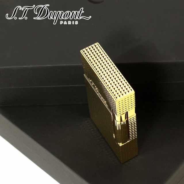 STDupont デュポン ガス ライター ライン ゴールド S.T.DUPONT S.T Dupont エス・テー・デュポン ライン2