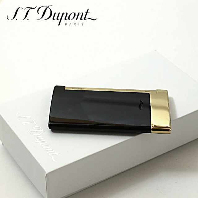 S.T Dupont エス・テー・デュポン スリム7 ブラック ゴールデン