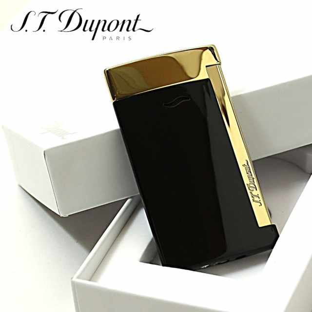 ST.dupont　デュポン　ガスライター　ブラックゴールド　着火良品 楽天市場】外装美品☆Dupont デュポン ライン1 ロング ローラー