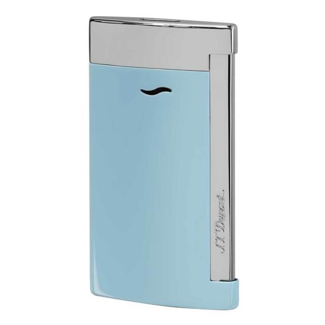 S.T Dupont エス・テー・デュポン スリム7 パステルブルー ターボガスライター 27779 SGEX