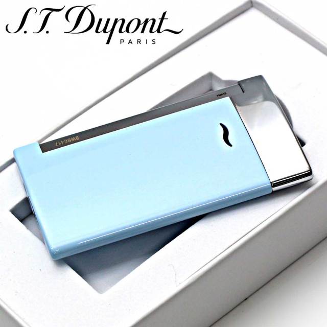 S.T Dupont エス・テー・デュポン スリム7 パステルブルー