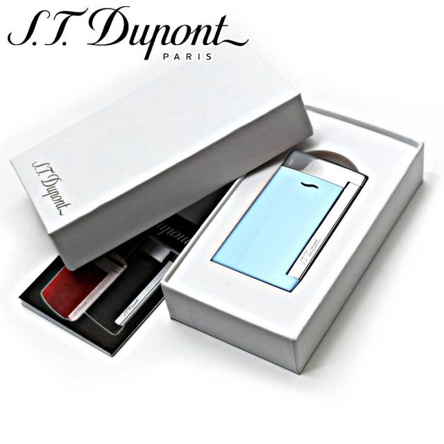 S.T Dupont エス・テー・デュポン スリム7 パステルブルー