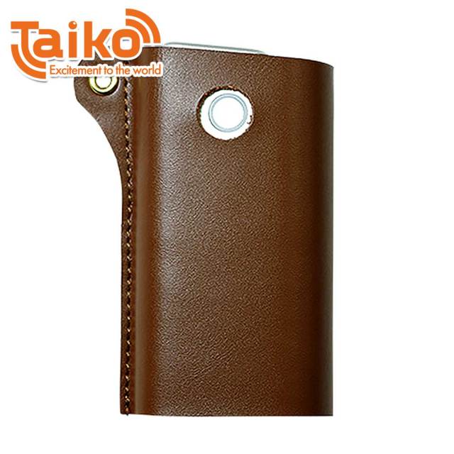 グロー対応 加熱式 タバコケース 本革レザースリーブ ブラウン 712