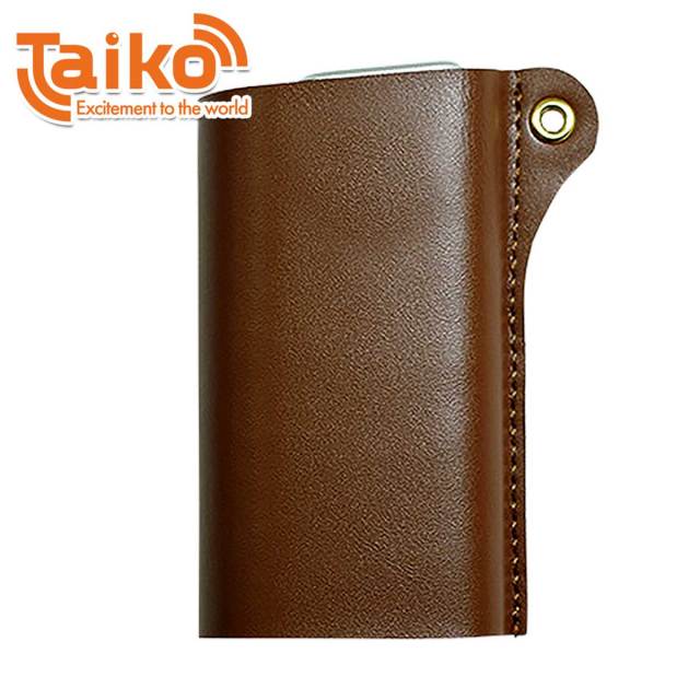 グロー対応 加熱式 タバコケース 本革レザースリーブ ブラウン 712