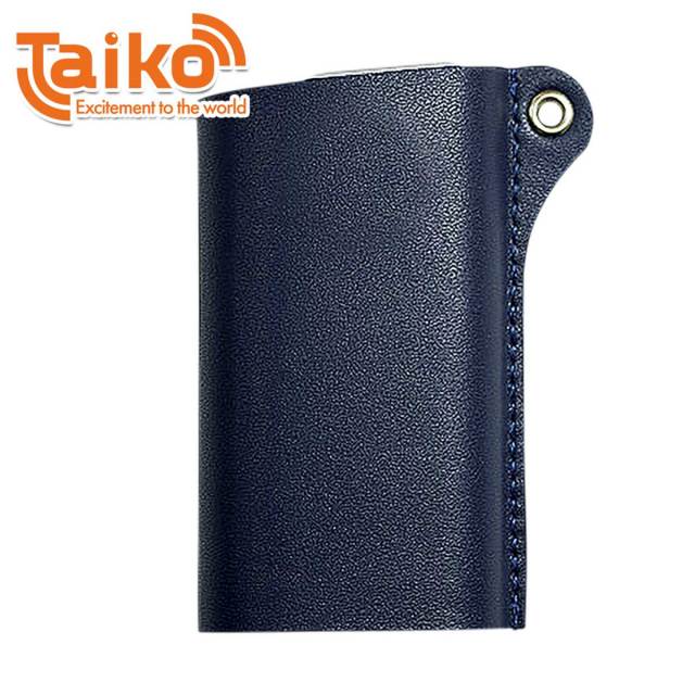 グロー対応 加熱式 タバコケース 本革レザースリーブ ネイビー 714