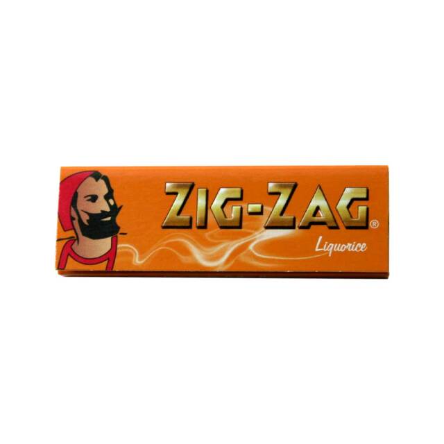 Zig-Zag ジグザグ ペーパー リコリス 50枚 フリーバーニング 69×36mm