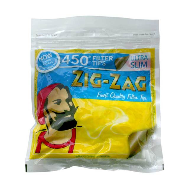 Zig-Zag ジグザグ フィルター ウルトラスリムフィルター450 5.3×15mm 450個 #78538 メール便可