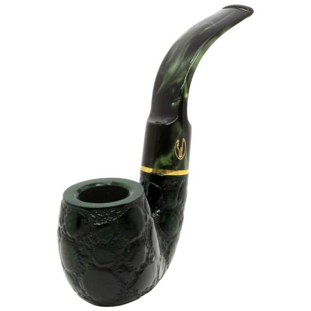 SAVINELLI サビネリ パイプ アリゲーター グリーン614 #44301 YMEX