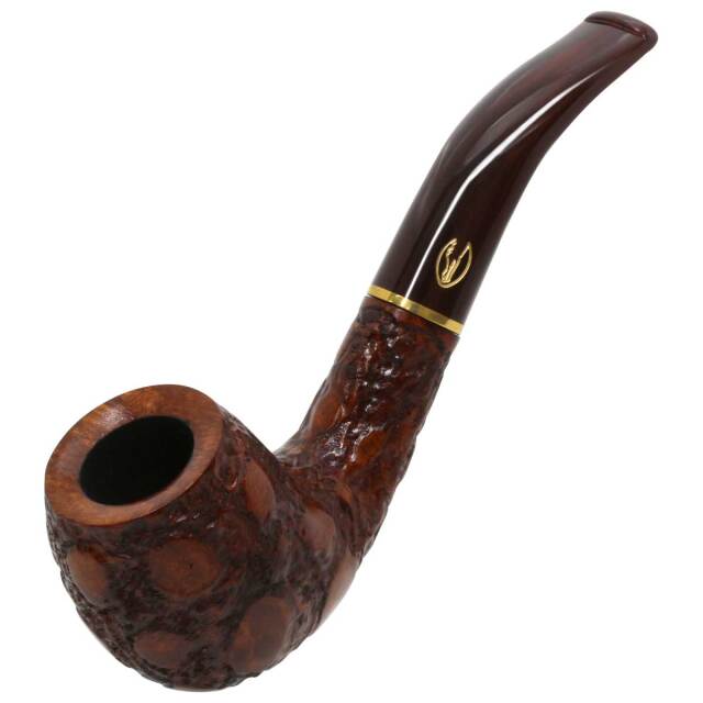 SAVINELLI サビネリ パイプ アリゲーター ブラウン677 #44305 YMEX