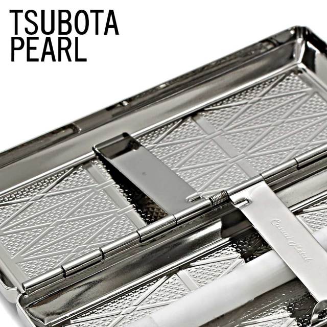 坪田パール シガレットケース カジュアルメタル パターン 10本 100mm 1