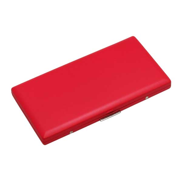 坪田パール シガレットケース カートリッジケース 13本 ヒートスティック対応 レッド 7-78069-20 メール便可