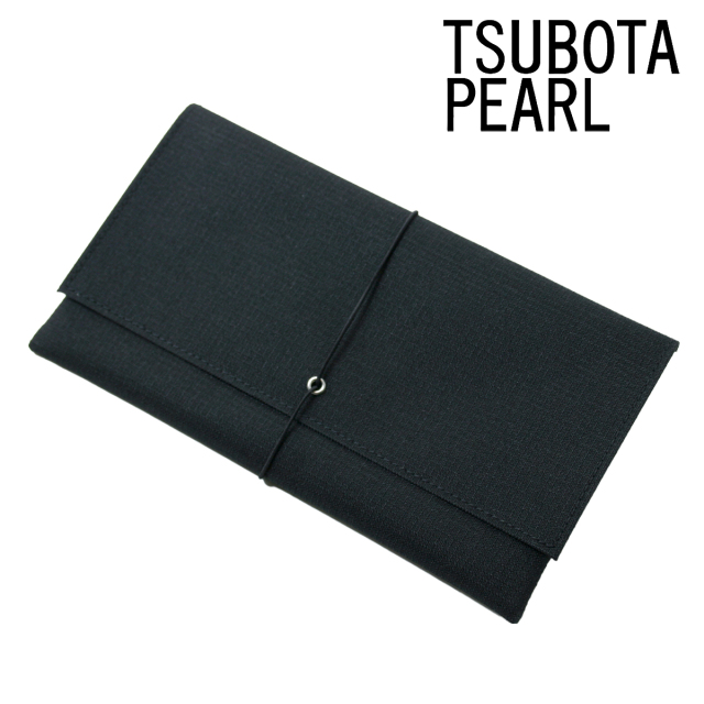 坪田パール カジュアル シャグポーチ ブラック 3-08743-10 メール便可