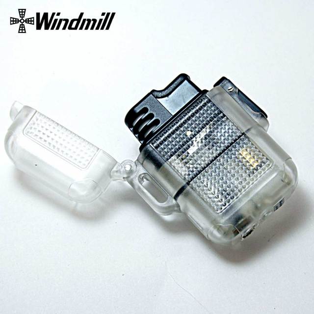 WINDMILL ウインドミル ZAG ザグ シースルー黒 ターボガスライター 362