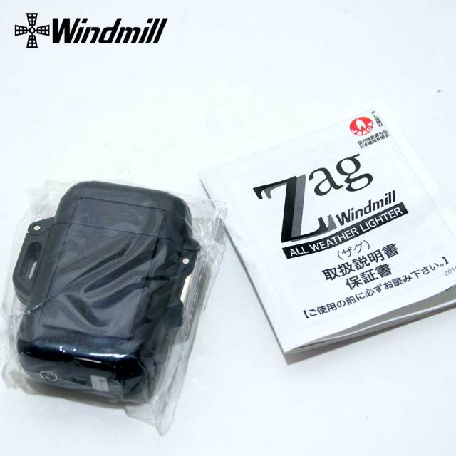 WINDMILL ウインドミル ZAG ザグ ブラック ターボガスライター