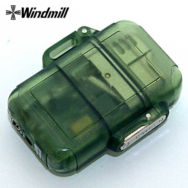 WINDMILL ウインドミル ZAG ザグ スモークグリーン ターボガスライター
