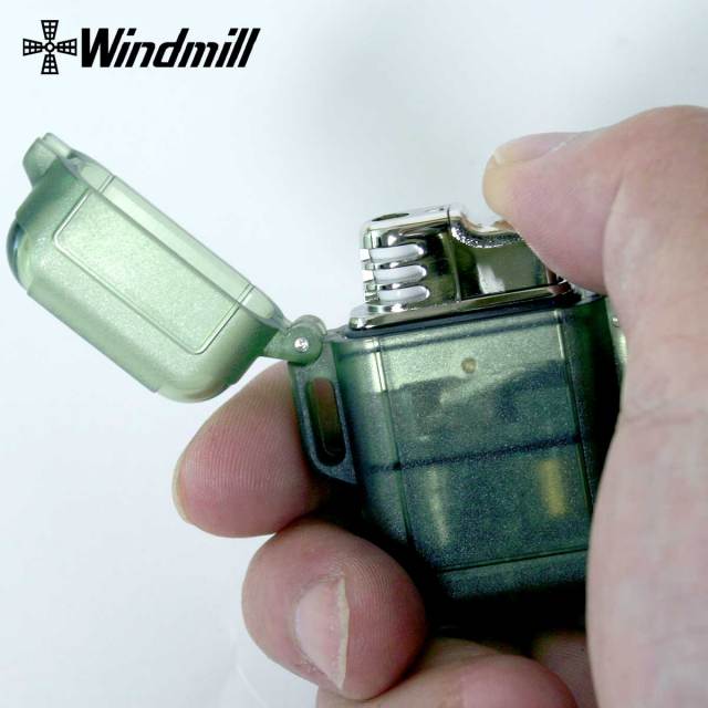 WINDMILL ウインドミル ZAG ザグ スモークグリーン ターボガスライター