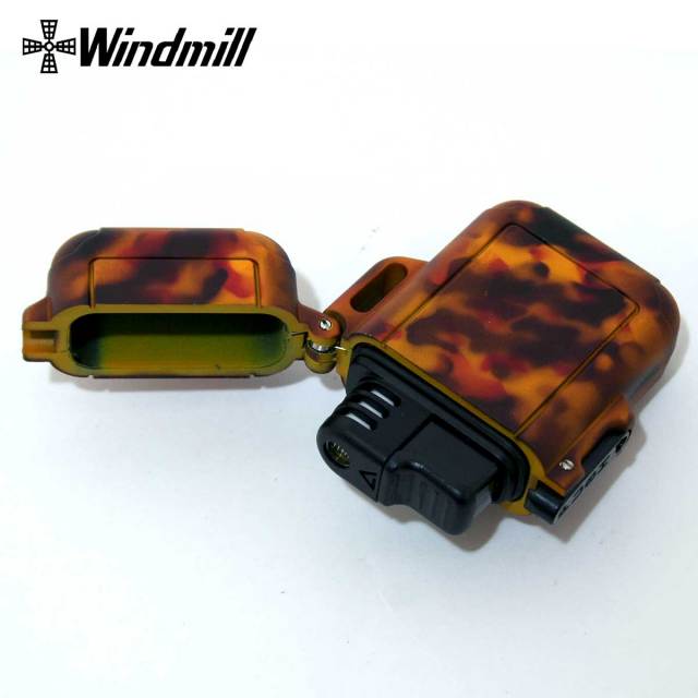 WINDMILL ウインドミル ZAG ザグ 迷彩柄 ブラウン ターボガスライター