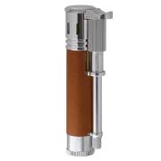 DOUGLASS ダグラス フィールド S Plus フリントオイルライター 本革 レザー茶 YMEX