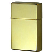 GEAR TOP ギアトップ 無地 ブラスミラー フリントオイルライター GT1-07 メール便可