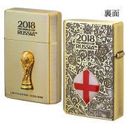 GEAR TOP ギアトップ ワールドカップ ロシア FIFA WORLD CUP RUSSIA 2018 フリントオイルライター 2018WC LTD-ENG イングランド メール便可
