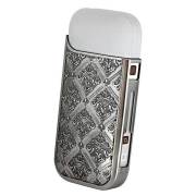 アイコス対応 加熱式 タバコケース i-STYLES アイコスケース アラベスク シルバー ISP-049-AR NIF2 YMEX