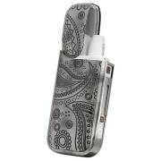 アイコス対応 加熱式 タバコケース i-STYLES アイコスケース ペイズリー シルバー ISP-095-PA-NIF YMEX