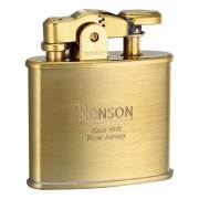 RONSON ロンソン スタンダード ブラスサテン フリントオイルライター R02-1041 メール便可