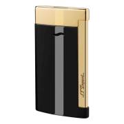 S.T Dupont エス・テー・デュポン スリム7 ブラック ゴールデン ターボガスライター 27708 SGEX