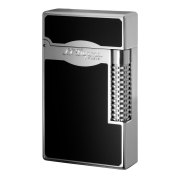 S.T Dupont エス・テー・デュポン ル・グラン ブラックラッカー パラディウム フリントガスライター ターボライター 両用 C23010 SGEX