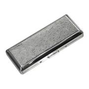 坪田パール シガレットケース カジュアルメタル アラベスク 10本 100mm 1-96429-81 メール便可