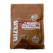 GIZEH ギゼ フィルター 6mm スリム・ピュアXL 120個 7-21012-75 メール便可