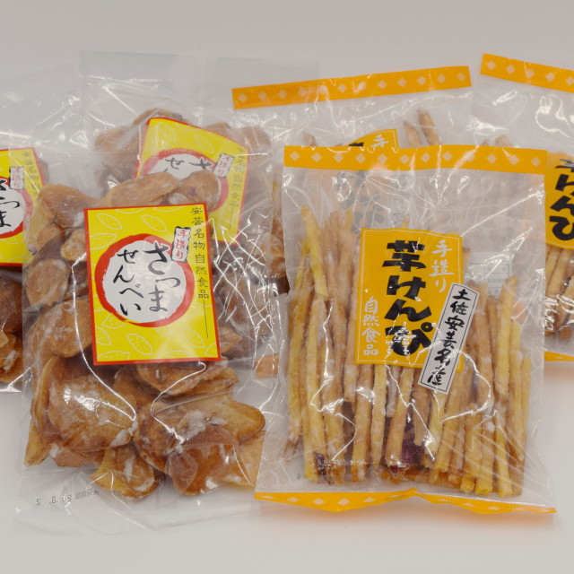 【寺尾製菓】芋けんぴ210g×3・さつませんべい180g×3