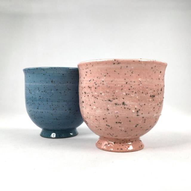 内原野焼き】ペア湯呑み（ギフトBox付き