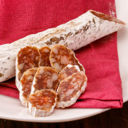 白カビ熟成のドライソーセージ