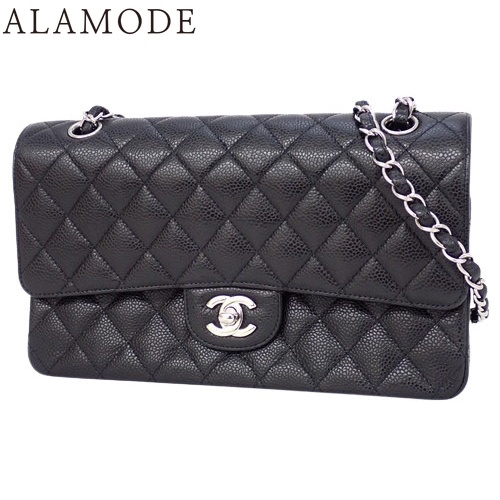 CHANEL(シャネル) マトラッセ ココマーク Wフラップ25 チェーン