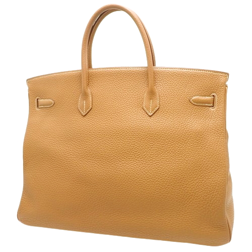 HIGH CLASS 　ハンドバッグ　カデナ　40　エルメス　バーキン エルメス バーキン40 ブラック トゴ シルバー金具 | エルメス