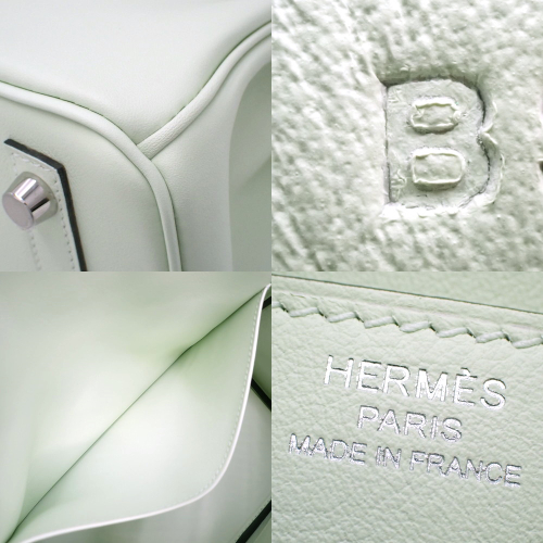 新品】HERMES(エルメス) バーキン 25 ヴェールフィズ ペール