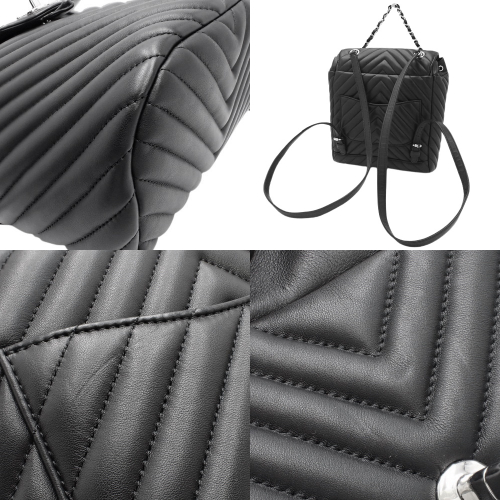 CHANEL(シャネル) シェブロン Vステッチ チェーンリュック