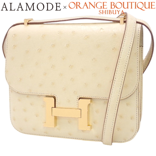 HERMES　エルメス　コンスタンスHゴールド HERMES】エルメス コンスタンスミニ ゴールド ゴールド金具