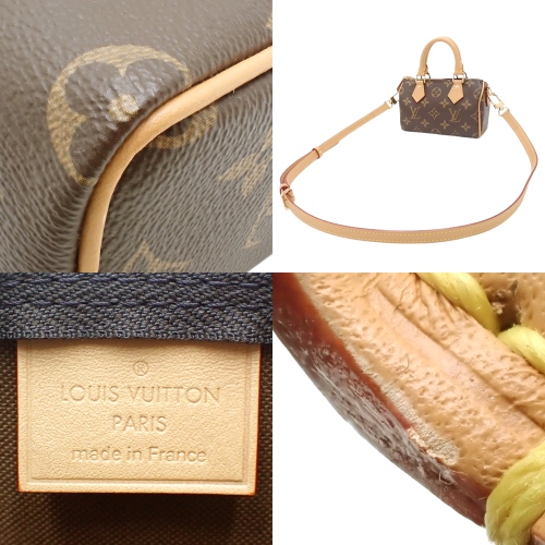 LOUIS VUITTON モノグラム ナノスピーディ 2way ミニハンド 未使用 LOUIS VUITTON ルイヴィトン ナノスピーディ
