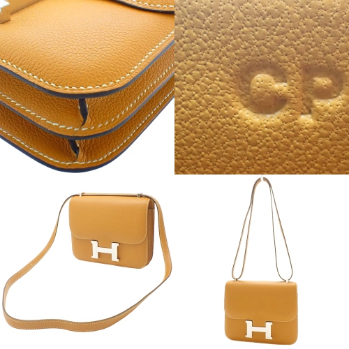 【おしゃれ★】HERMES コンスタンス スリム ショルダーバッグ エトゥープ】HERMES コンスタンス スリム バッグ (HERMES