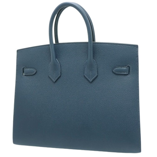 輝い 未使用】HERMES(エルメス) バーキン セリエ 25 ブルードプリュス バッグ